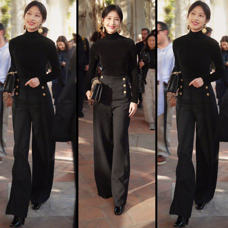 Street Fashion Of Milan - มิลานแฟชั่นวีค ซีเลบริตี้ สตรีทสไตล์ จาง ลี่ ไวท์