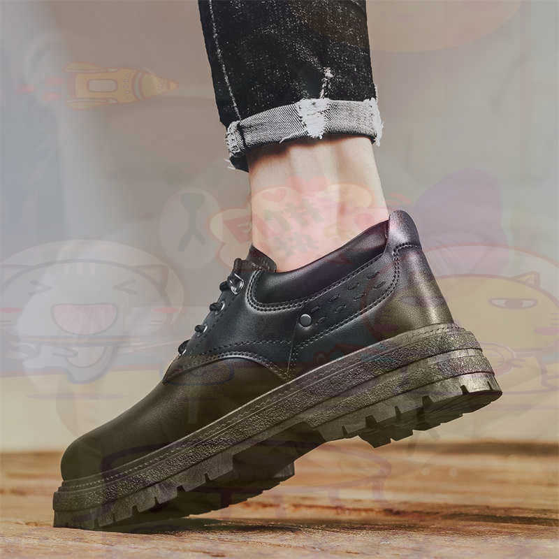 Street Fashion Vietnam - Dark Natural หนังแฟชั่น Trainers เทนนิสรองเท้าผ้าใบผู้ชายรองเท้าแฟชั่นรองเท้าผ้าใบคุณภาพกีฬาราคาต่ําสุขภาพ