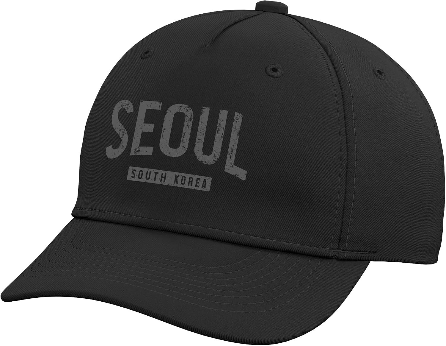Street Fashion Seoul - โซล เกาหลีใต้ หมวกเบสบอลแบบปรับได้ แฟชั่นแนวสตรีท กีฬากลางแจ้ง หมวกเบสบอล