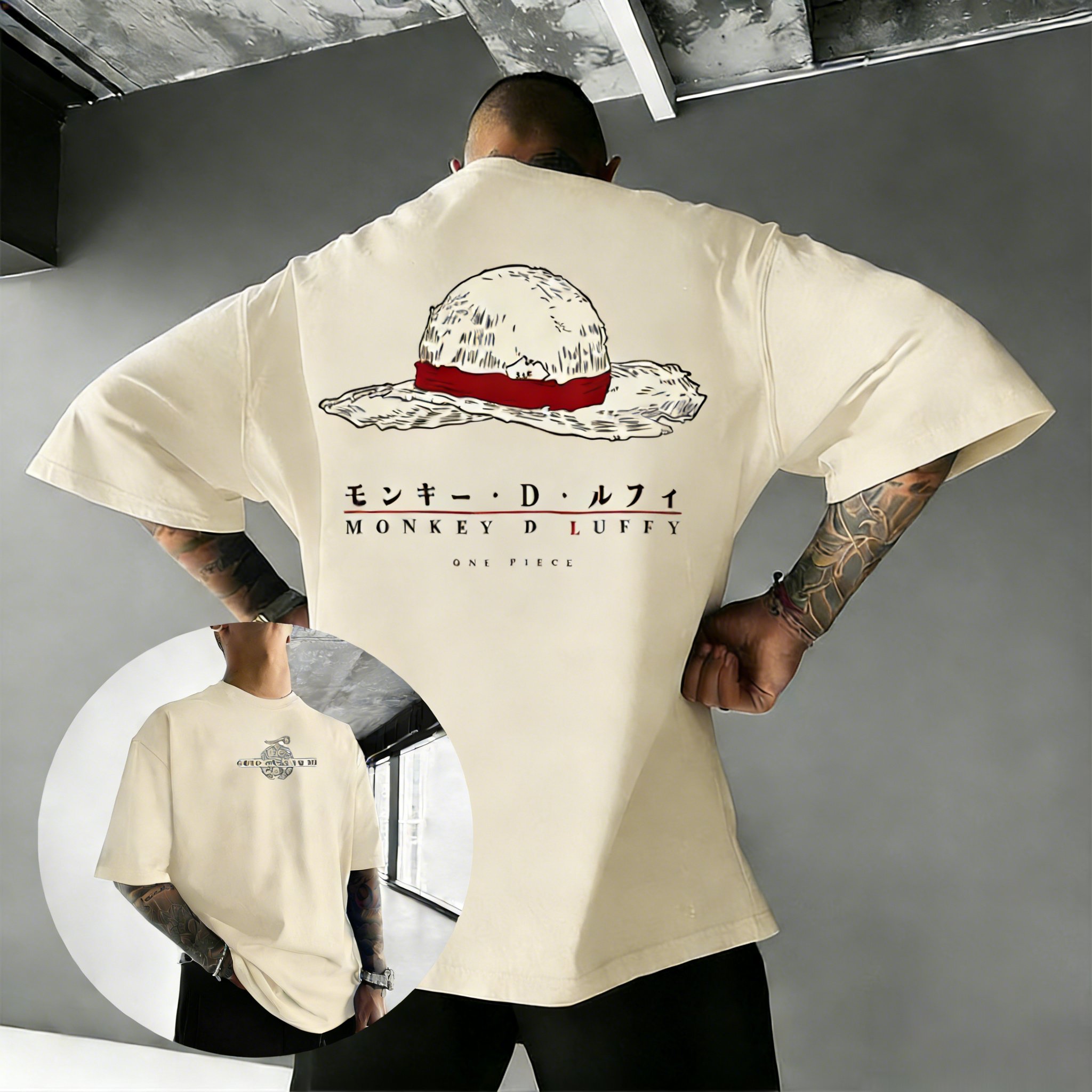 Street Fashion Magazine - เสื้อยืดลายการ์ตูนวันพีซ ลูฟี่ สำหรับผู้ชายและผู้หญิง เสื้อยืดกราฟิกฤดูร้อน สตรีทแวร์ลำลอง แขนสั้น