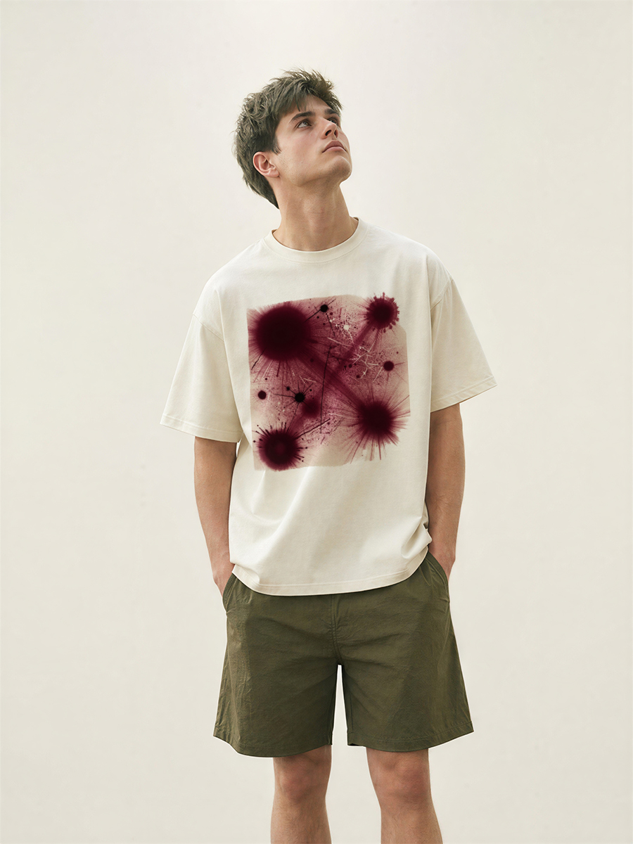 Street Fashion Egypt - เสื้อยืดผู้ชายสฟิงซ์ กิซา อียิปต์ผ้าฝ้ายแขนสั้นสัญลักษณ์คอกลมโบราณปิรามิดแลนด์มาร์คการออกแบบร่วมสมัยรูปแบบแฟชั่น