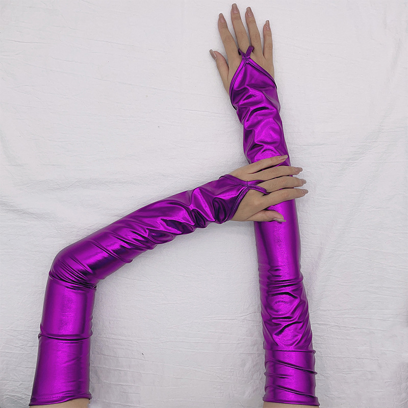 ผู้หญิงสิทธิบัตรหนัง Hook นิ้ว - Street Fashion Gloves บทวิจารณ์และราคา