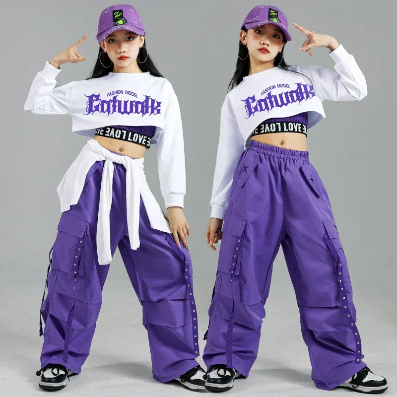 เด็ก Street Dance ชุดเด็ก Stre - Street Fashion Outfit Girl บทวิจารณ์และราคา