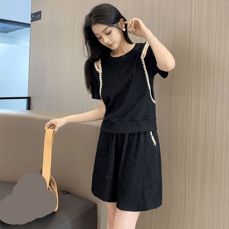 เกาหลีแฟชั่นปิดไหล่เสื้อยืด 2  - Street Fashion Korea บทวิจารณ์และราคา