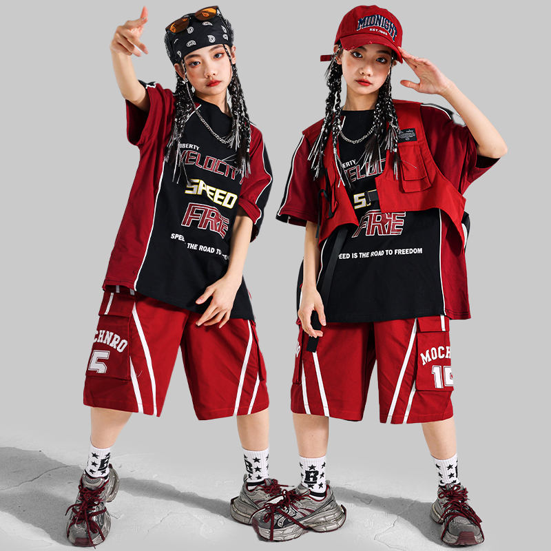 วัยรุ่นแฟชั่น Hiphop ชุดเต้นรํ - Street Fashion Outfit Girl บทวิจารณ์และราคา