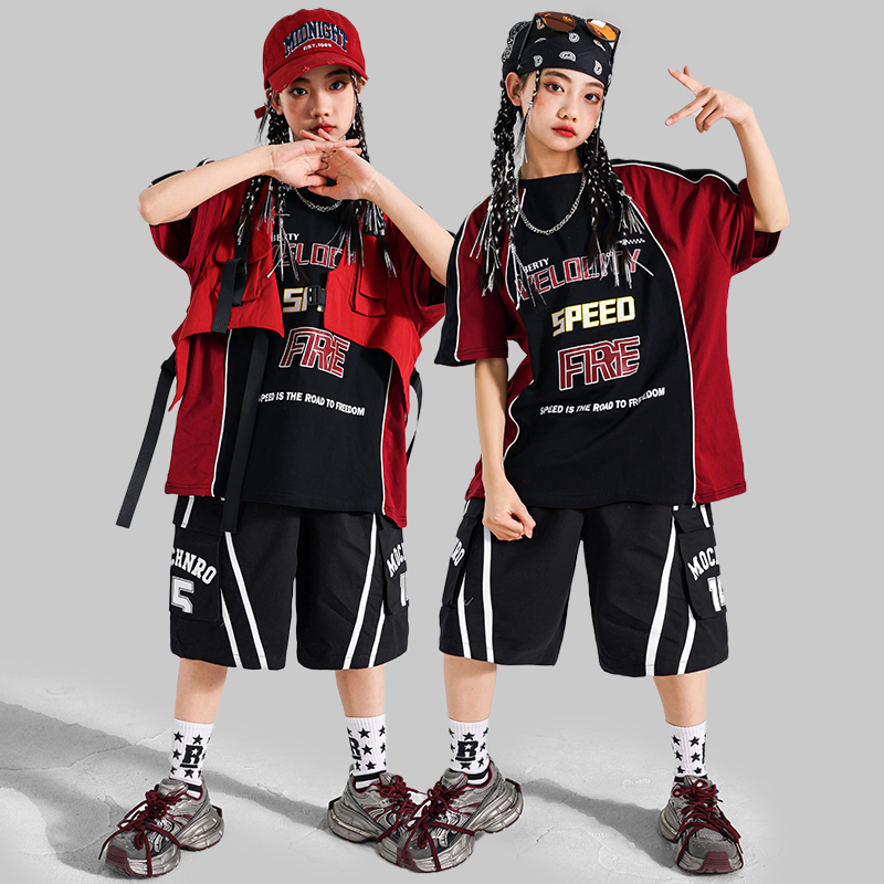 วัยรุ่นแฟชั่น Hiphop ชุดเต้นรํ - Street Fashion Outfit Girl บทวิจารณ์และราคา