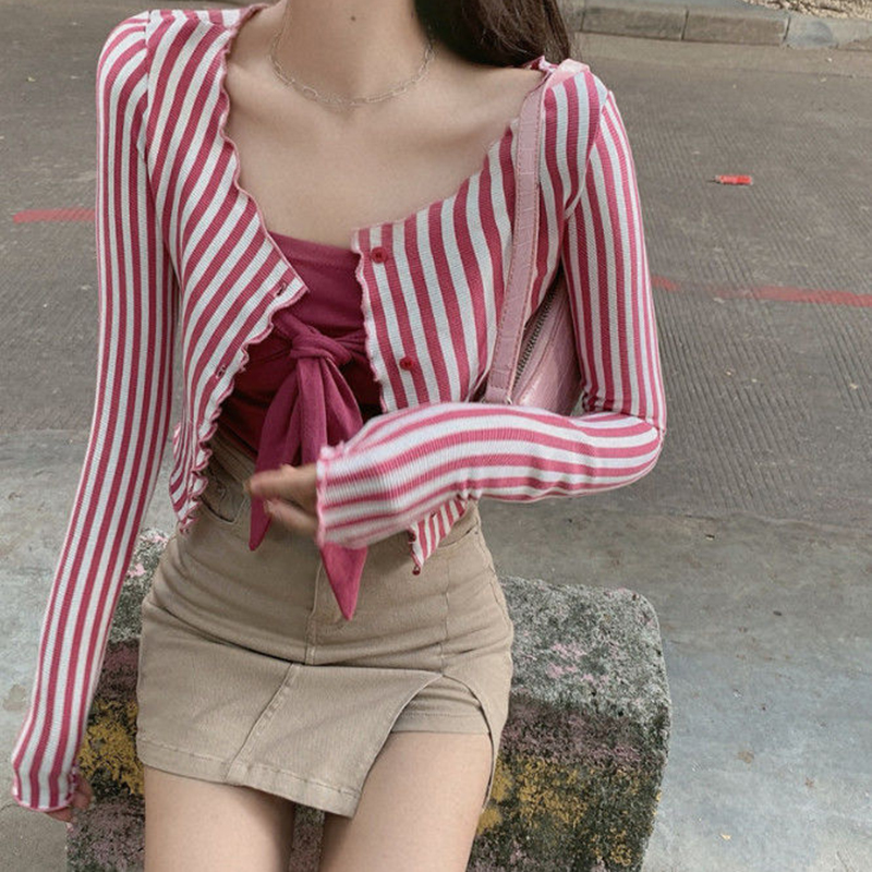 Mexzt เสื้อคลุม Y2K วินเทจสำหร - Street Fashion Korea บทวิจารณ์และราคา