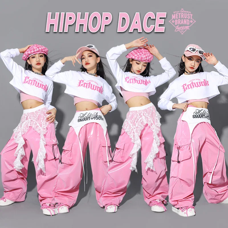 ชุดเต้นแจ๊สเคป๊อปใหม่สำหรับเด็ - Street Fashion Outfit Girl บทวิจารณ์และราคา