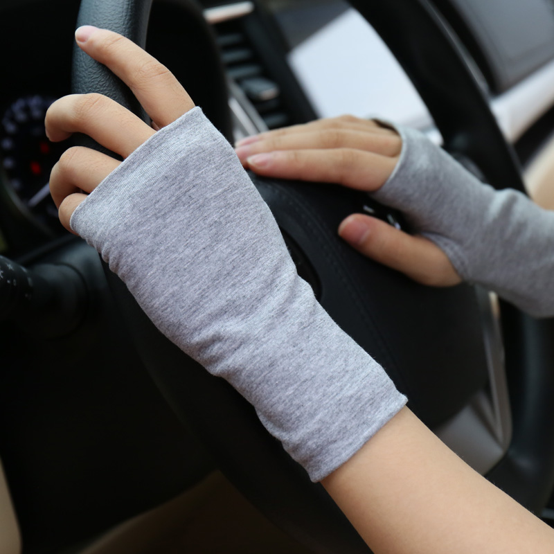 ถุงมือกันแดดแบบไร้นิ้วสำหรับฤด - Street Fashion Gloves บทวิจารณ์และราคา