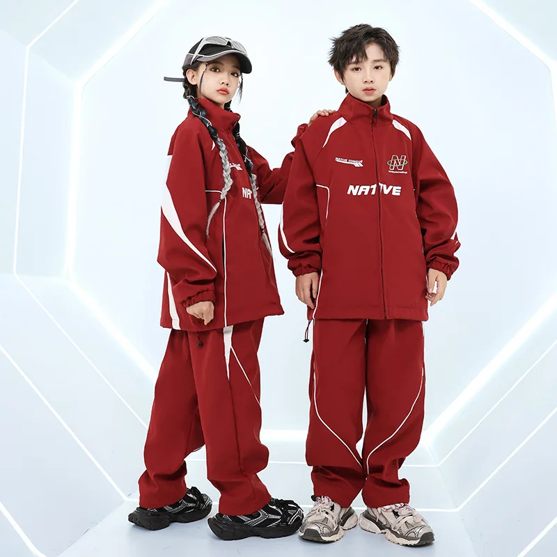 ชุดเต้นฮิปฮอปสำหรับเด็กผู้ชาย  - Street Fashion Outfit Girl บทวิจารณ์และราคา