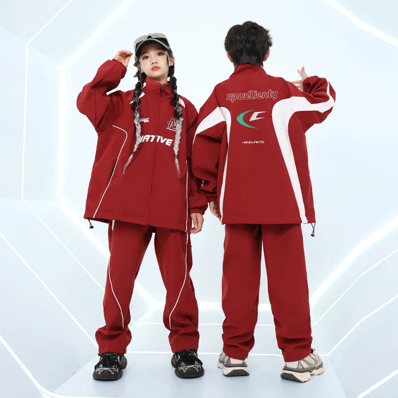 ชุดเต้นฮิปฮอปสำหรับเด็กผู้ชาย  - Street Fashion Outfit Girl บทวิจารณ์และราคา