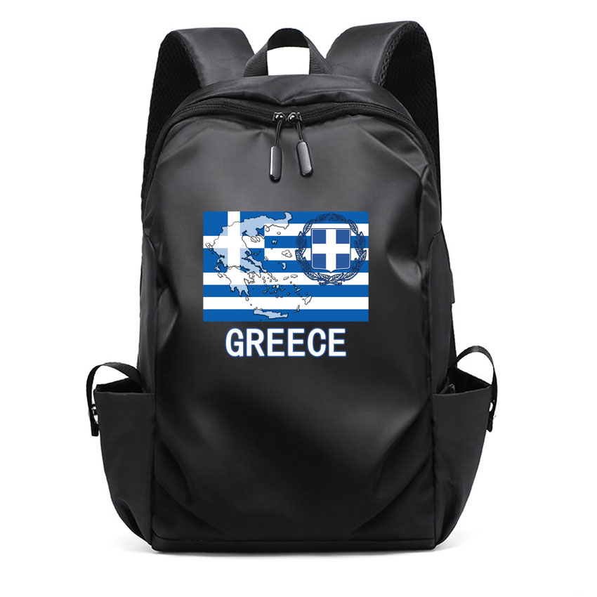 กระเป๋าเป้สะพายหลังลายแผนที่กร - Street Fashion Greece บทวิจารณ์และราคา