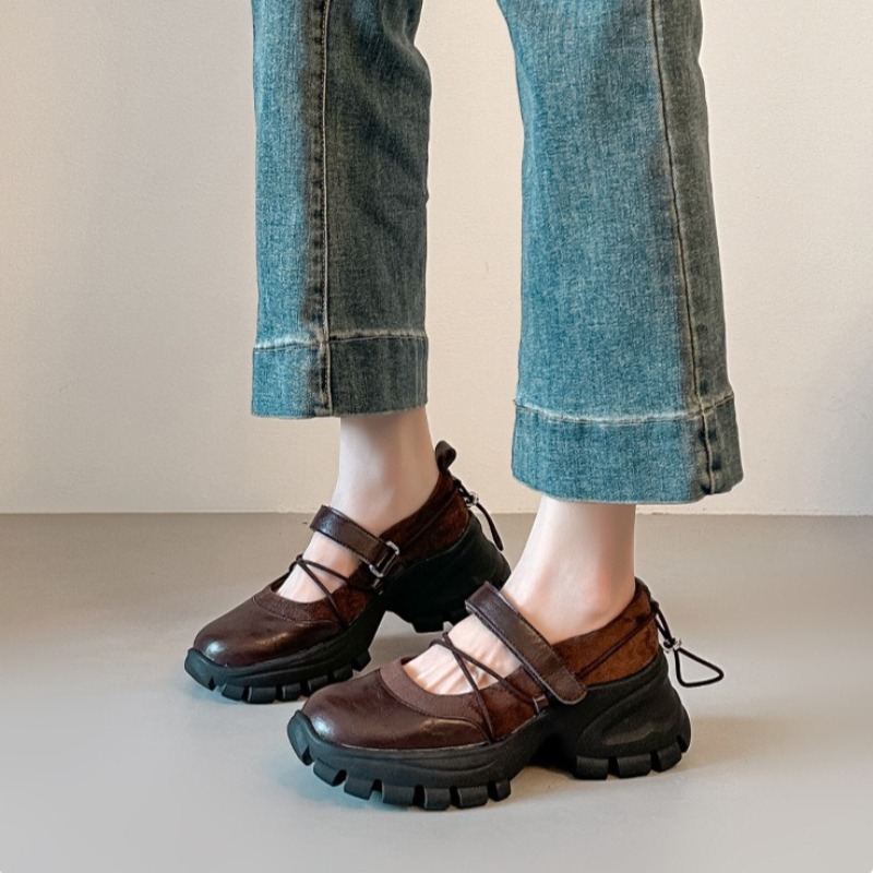 ใหม่เรโทรบัลเลต์แมรี่เจนรองเท้ - Street Fashion Ladies บทวิจารณ์และราคา