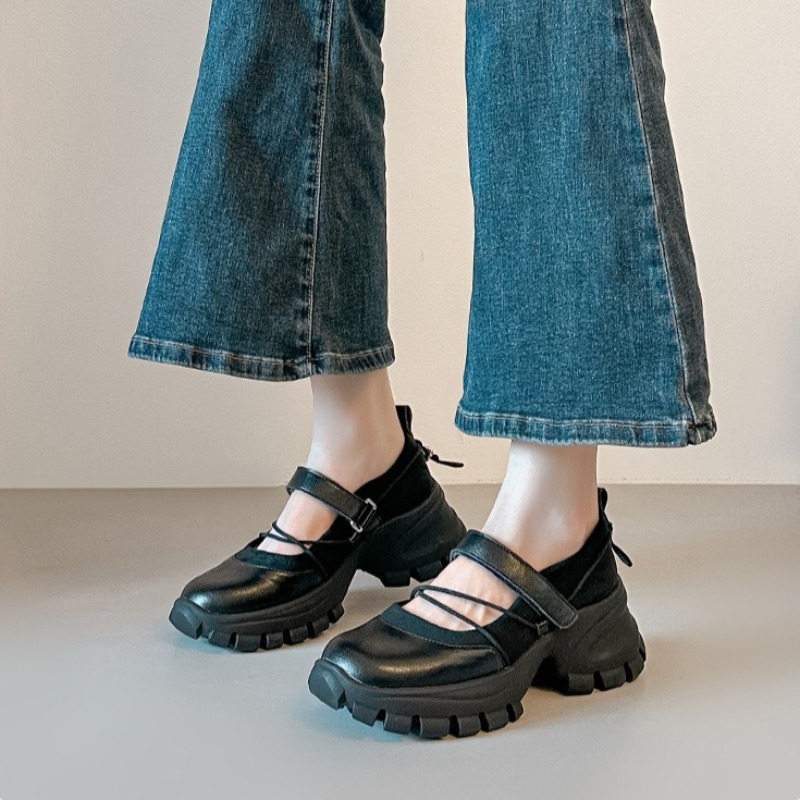 ใหม่เรโทรบัลเลต์แมรี่เจนรองเท้ - Street Fashion Ladies บทวิจารณ์และราคา