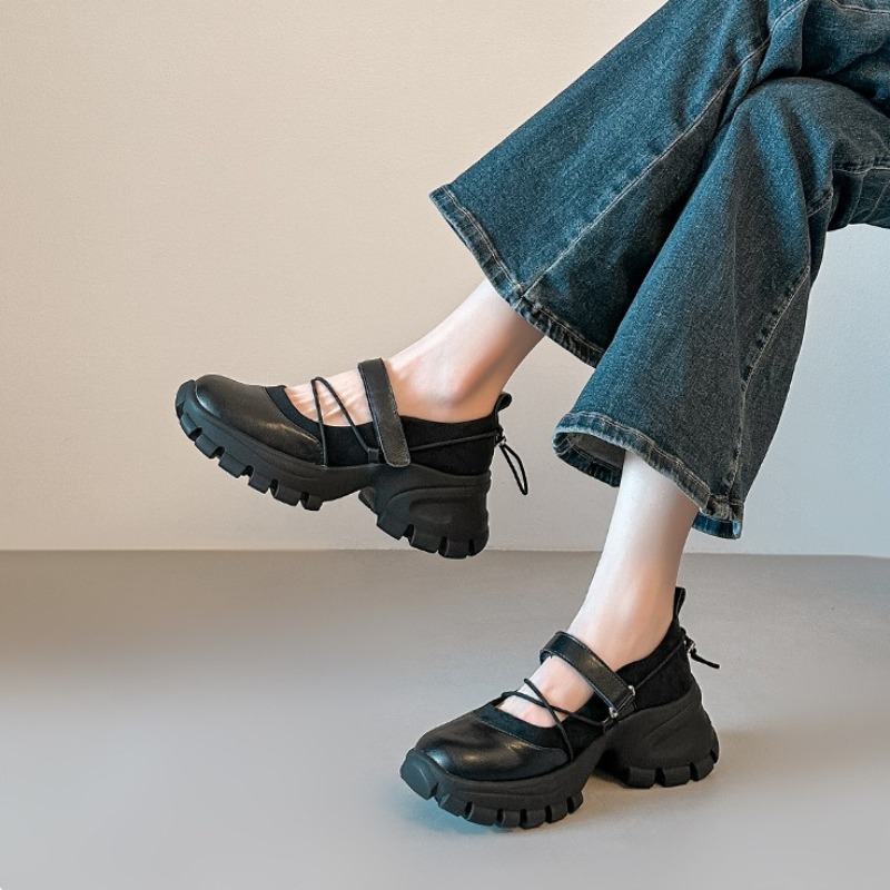 ใหม่เรโทรบัลเลต์แมรี่เจนรองเท้ - Street Fashion Ladies บทวิจารณ์และราคา