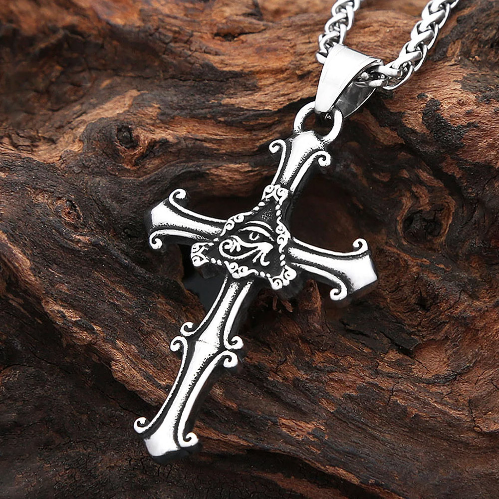 จี้สร้อยคอรูปดวงตาแห่งการมองเห - Street Fashion Egypt บทวิจารณ์และราคา
