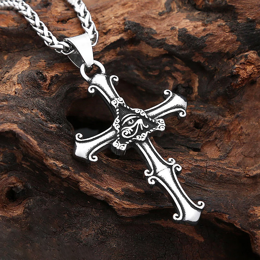 จี้สร้อยคอรูปดวงตาแห่งการมองเห - Street Fashion Egypt บทวิจารณ์และราคา