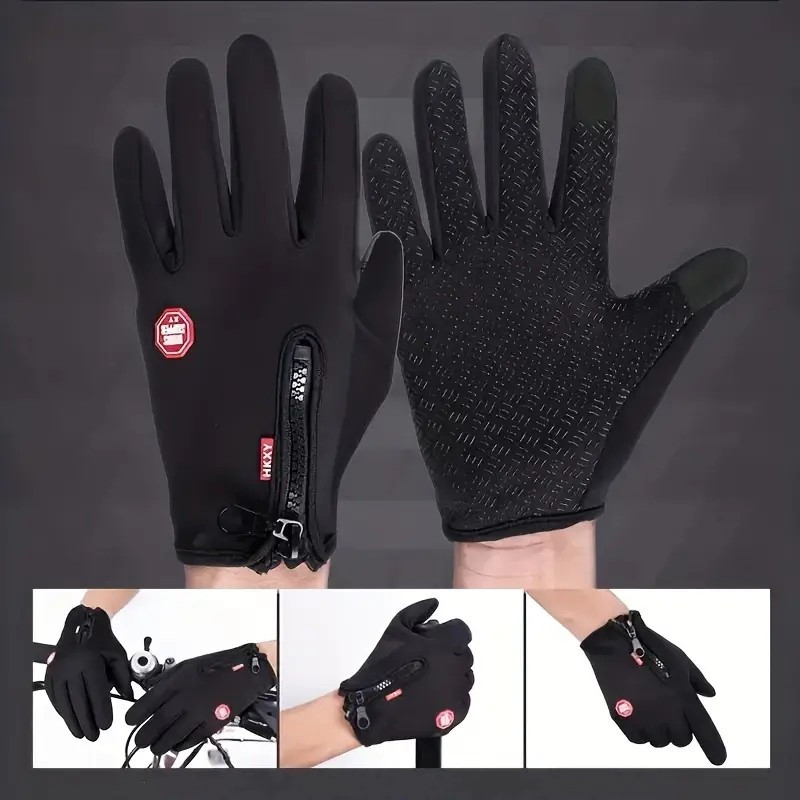 ถุงมือปั่นจักรยานแฟชั่นฤดูหนาว - Street Fashion Gloves บทวิจารณ์และราคา