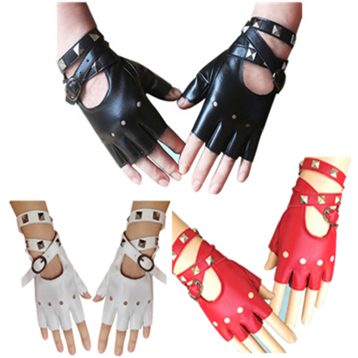 ถุงมือครึ่งนิ้วสำหรับสตรีทแดนซ - Street Fashion Gloves บทวิจารณ์และราคา