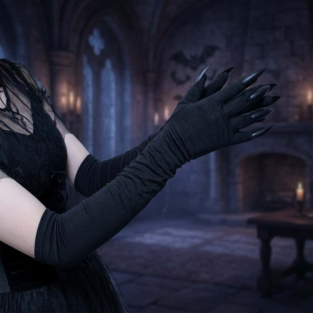 2026 ถุงมือยาวสไตล์กอธิค Y2K ล - Street Fashion Gloves บทวิจารณ์และราคา