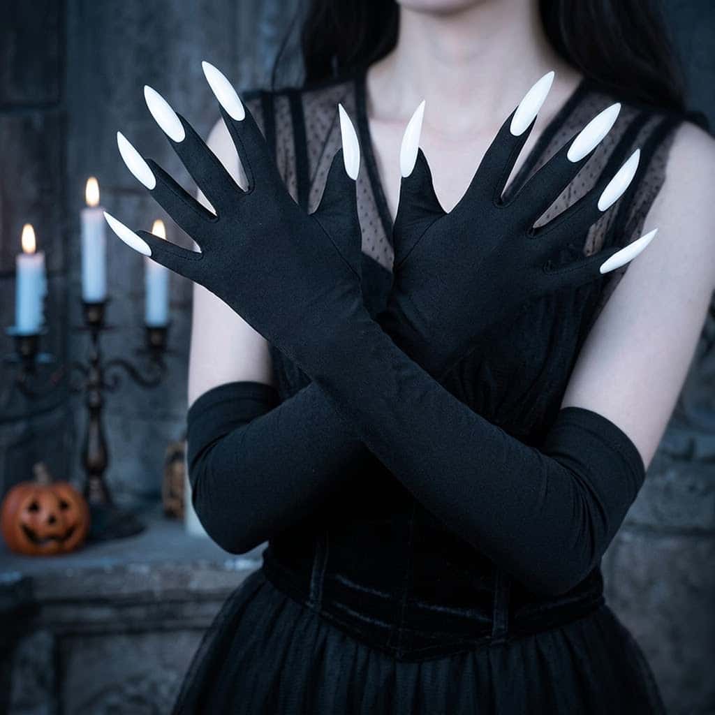 2026 ถุงมือยาวสไตล์กอธิค Y2K ล - Street Fashion Gloves บทวิจารณ์และราคา