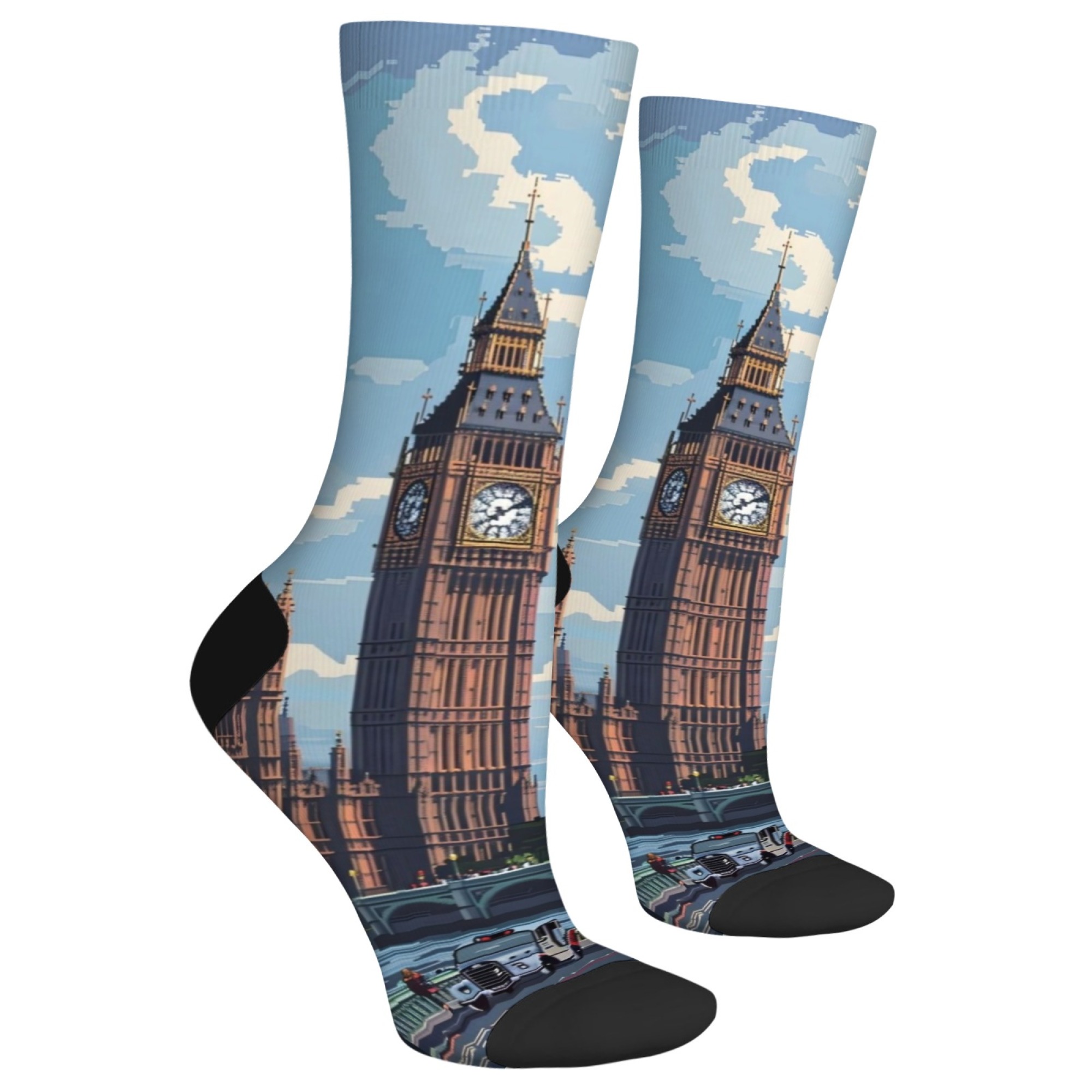ถุงเท้าผู้ชายลายการ์ตูนสไตล์ลอ - Street Fashion London บทวิจารณ์และราคา