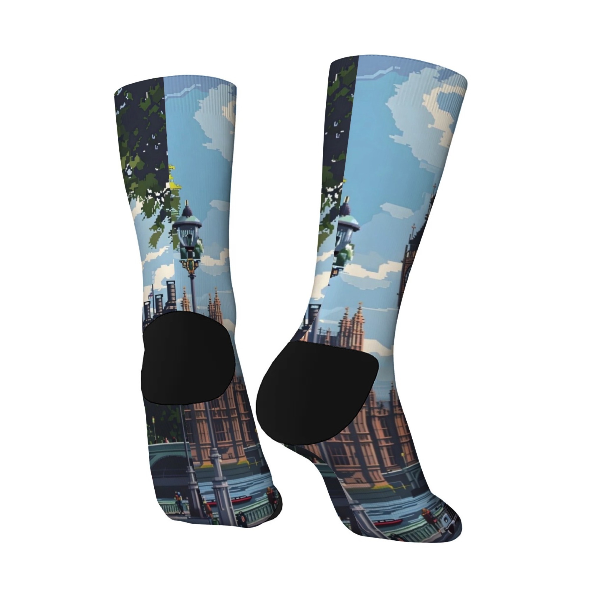 ถุงเท้าผู้ชายลายการ์ตูนสไตล์ลอ - Street Fashion London บทวิจารณ์และราคา
