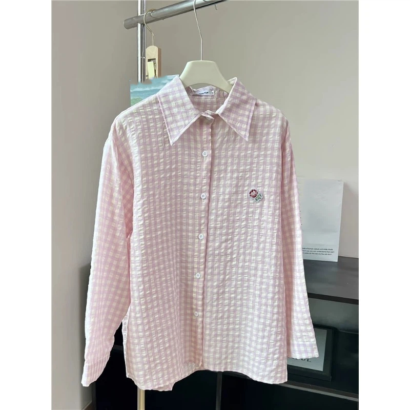 เสื้อเชิ้ตและเสื้อเบลาส์ลายดอก - Street Fashion Korea บทวิจารณ์และราคา