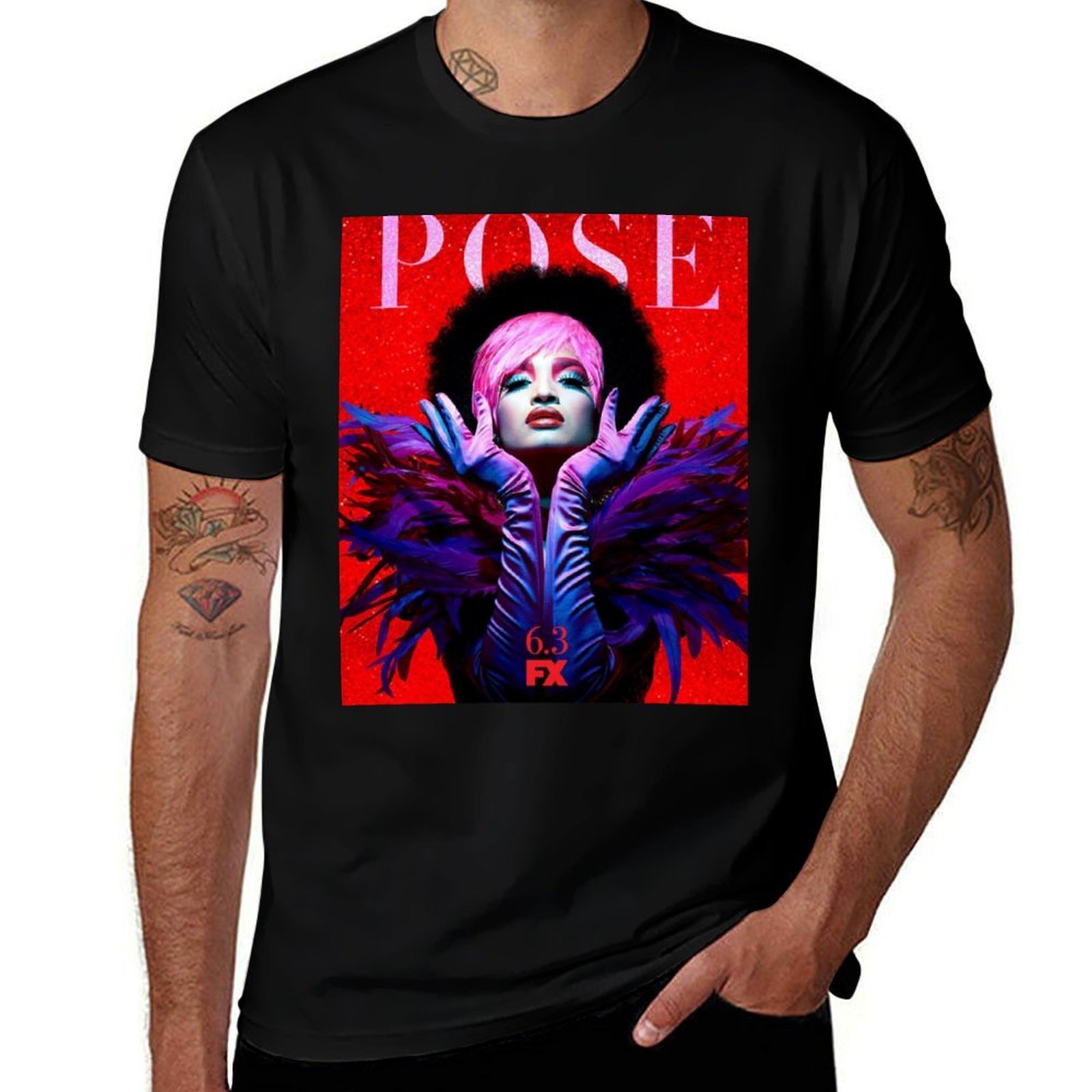 เสื้อยืด POSE สตรีทแฟชั่น เสื้ - Street Fashion Pose บทวิจารณ์และราคา