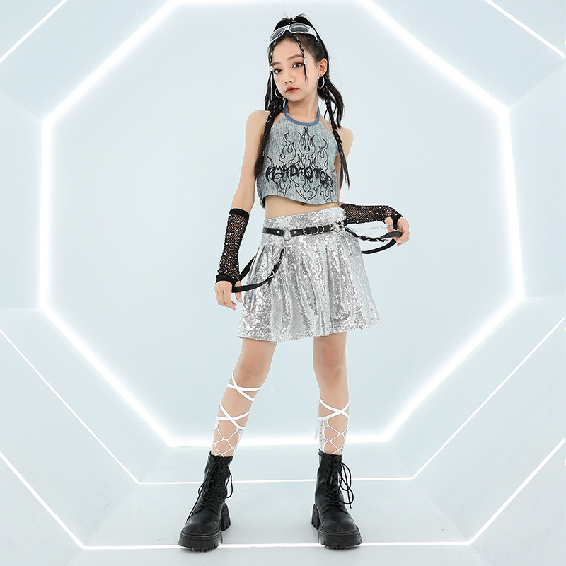 Cool สาว Hip Hop กางเกงยีนส์แฟ - Street Fashion Outfit Girl บทวิจารณ์และราคา