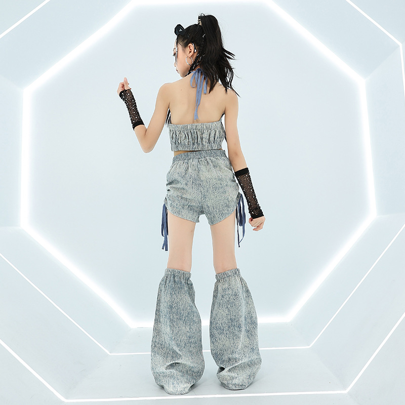 Cool สาว Hip Hop กางเกงยีนส์แฟ - Street Fashion Outfit Girl บทวิจารณ์และราคา
