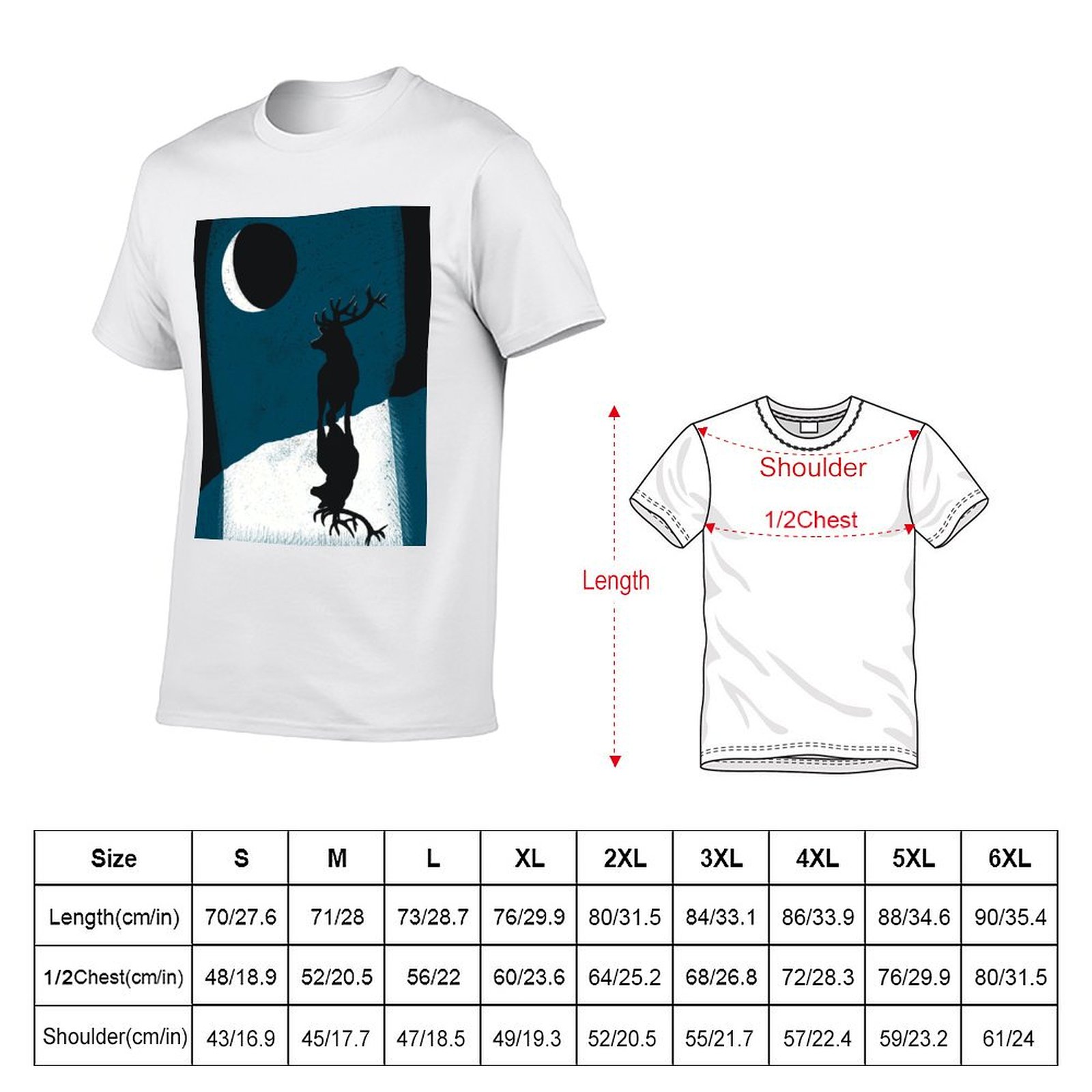 เสื้อยืดลายพระจันทร์เสี้ยว สตร - Street Fashion Pose บทวิจารณ์และราคา