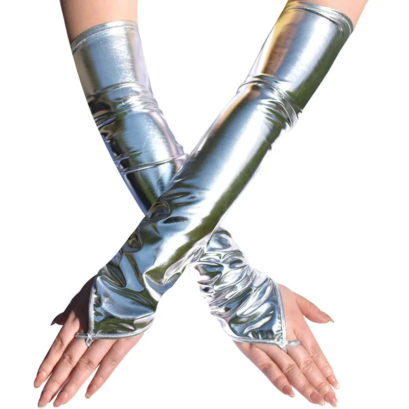 ถุงมือยาว 48 ซม. สำหรับผู้หญิง - Street Fashion Gloves บทวิจารณ์และราคา