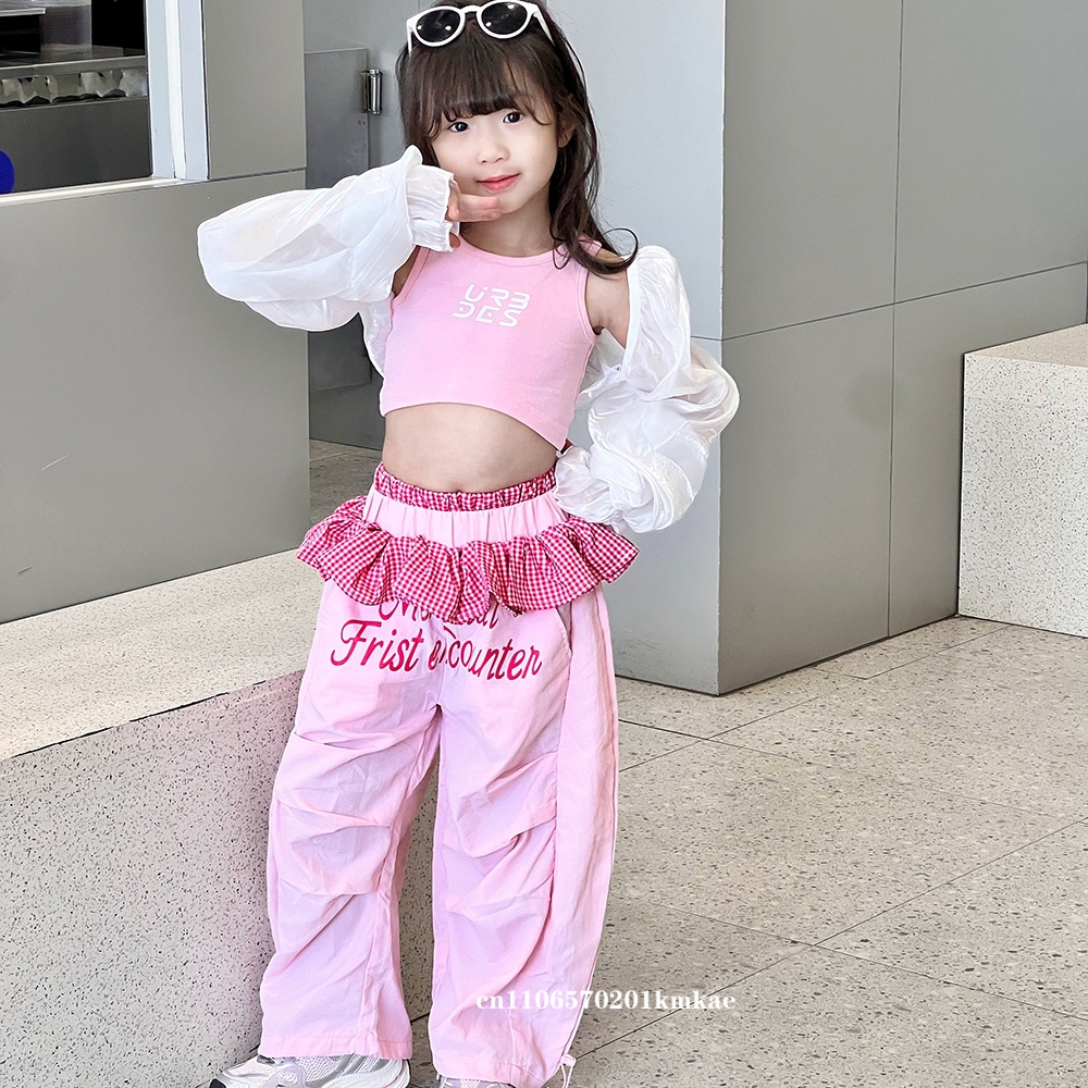 เสื้อผ้าเต้นแจ๊สสำหรับสาวๆ ชุด - Street Fashion Outfit Girl บทวิจารณ์และราคา