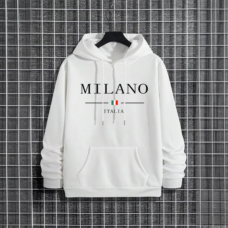 เสื้อฮู้ดผู้ชายแฟชั่นอิตาลี มิ - Street Fashion Of Milan บทวิจารณ์และราคา