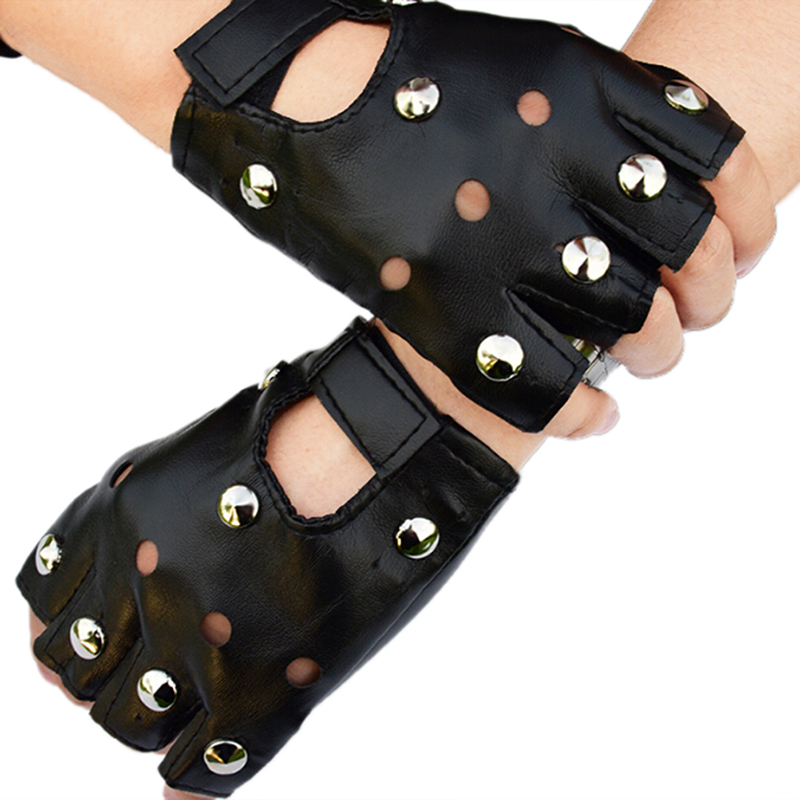 ถุงมือหนังเต้นสตรีทแดนซ์แบบครึ - Street Fashion Gloves บทวิจารณ์และราคา