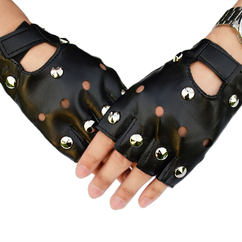 ถุงมือหนังเต้นสตรีทแดนซ์แบบครึ - Street Fashion Gloves บทวิจารณ์และราคา